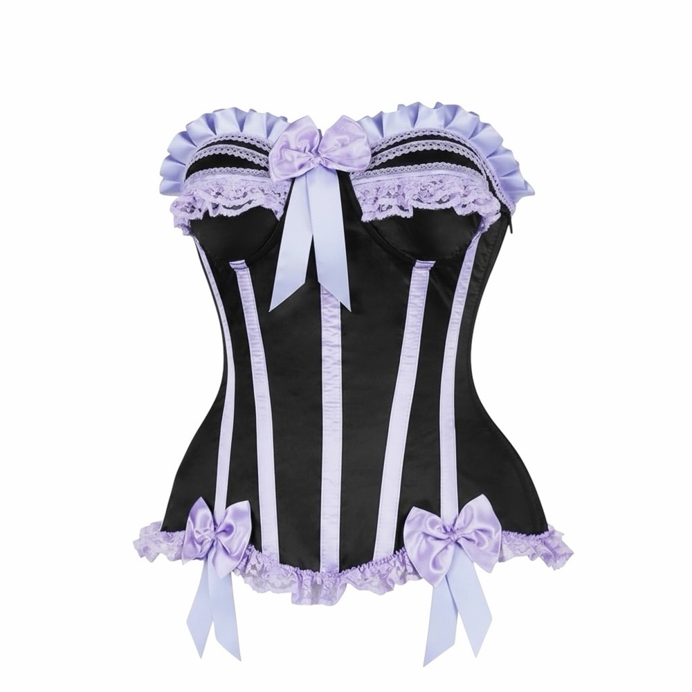Daisy Corsets Striped Corset Top/Lingerie/Costume/Burlesque/Plus Size: 3XL - Picture 12 of 13